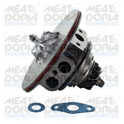 Core assembly, turbocharger